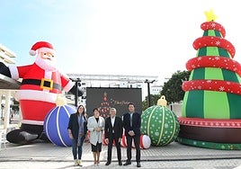 Yolanda Marín presented the programme for Christmas and the New Year.