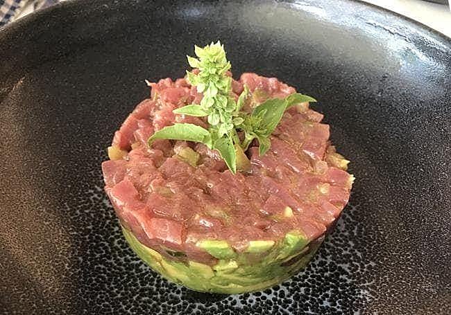 Tartar de atún