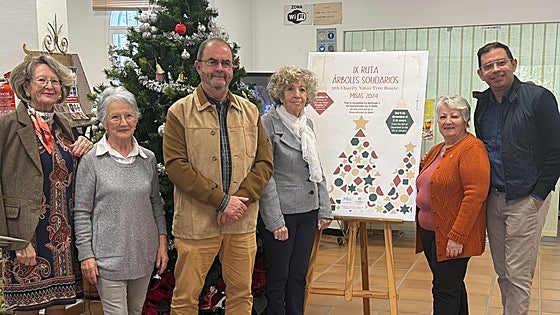 Mijas charity Christmas tree route to support those affected by recent 'Dana' floods