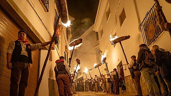Time to light flaming torches in Malaga's Sierra de las Nieves