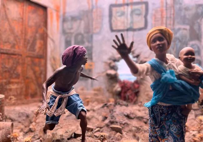 The work 'Road to Freedom' by José Manuel Coto.