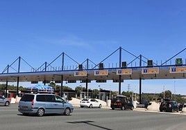File image of a toll road in Spain.