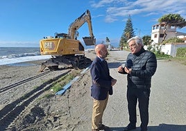 Work has begun on improvements to Torre de Benagalbón beach on the eastern Costa del Sol.