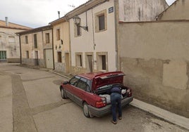 Image of Calle El Norte in a village in Soria.