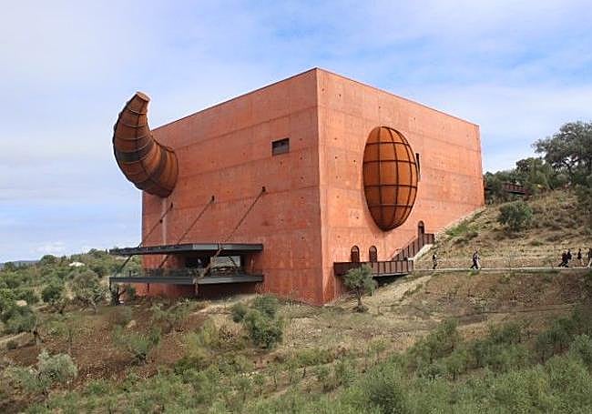 The new olive oil attraction just outside Ronda.