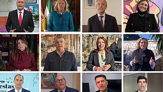 New Year messages from the mayors of the Costa del Sol and Malaga province