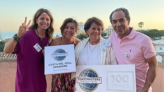 Raising a toast to a new public speaking club on the coast