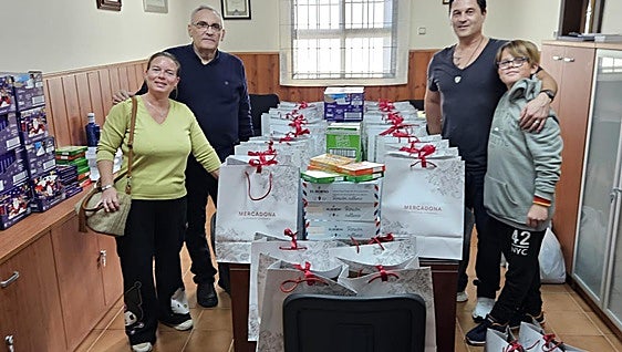Delivering plenty of Christmas joy to Malaga children's home once again