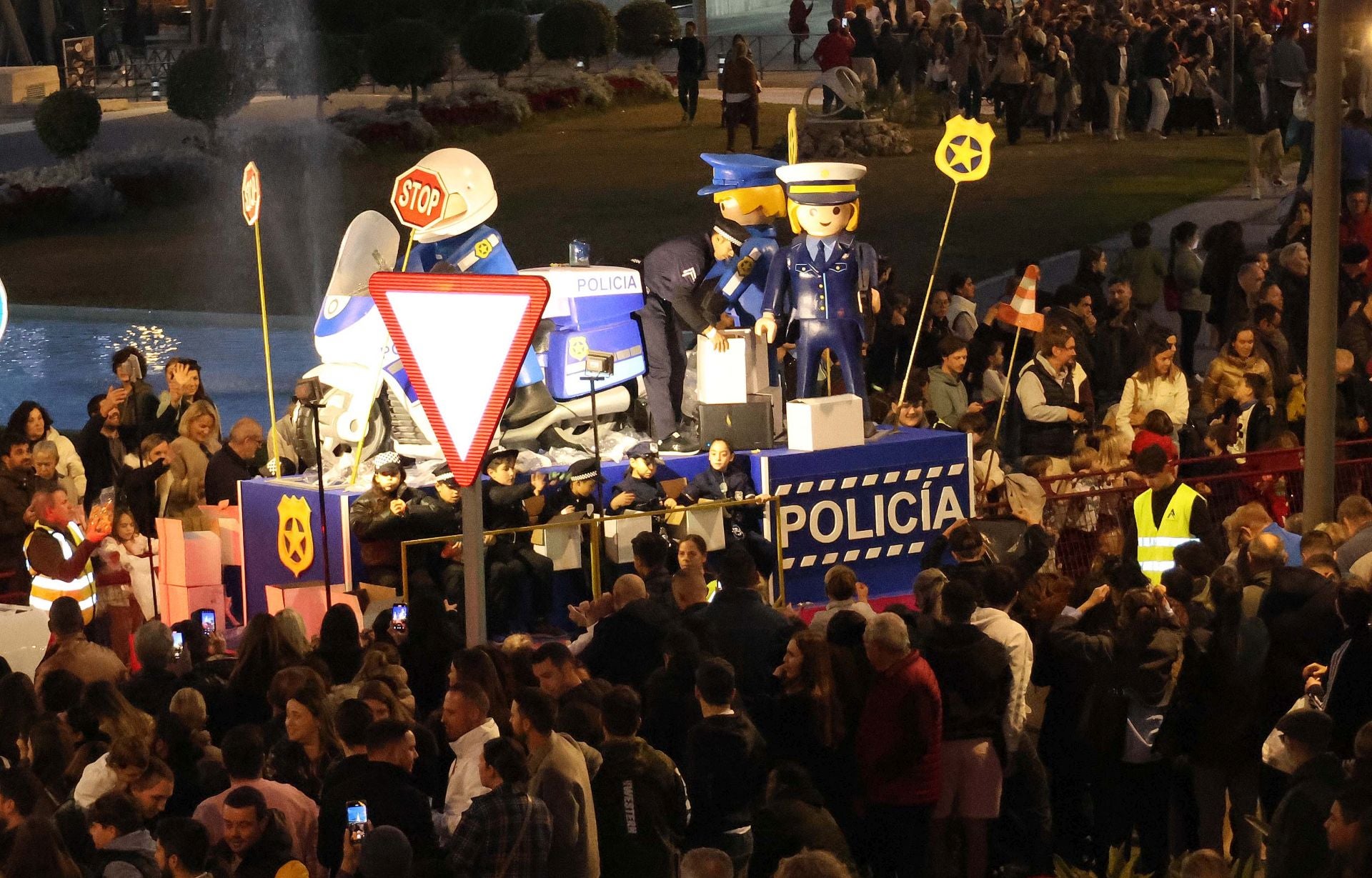 Cabalgata de Reyes en San Pedro Alcántara.