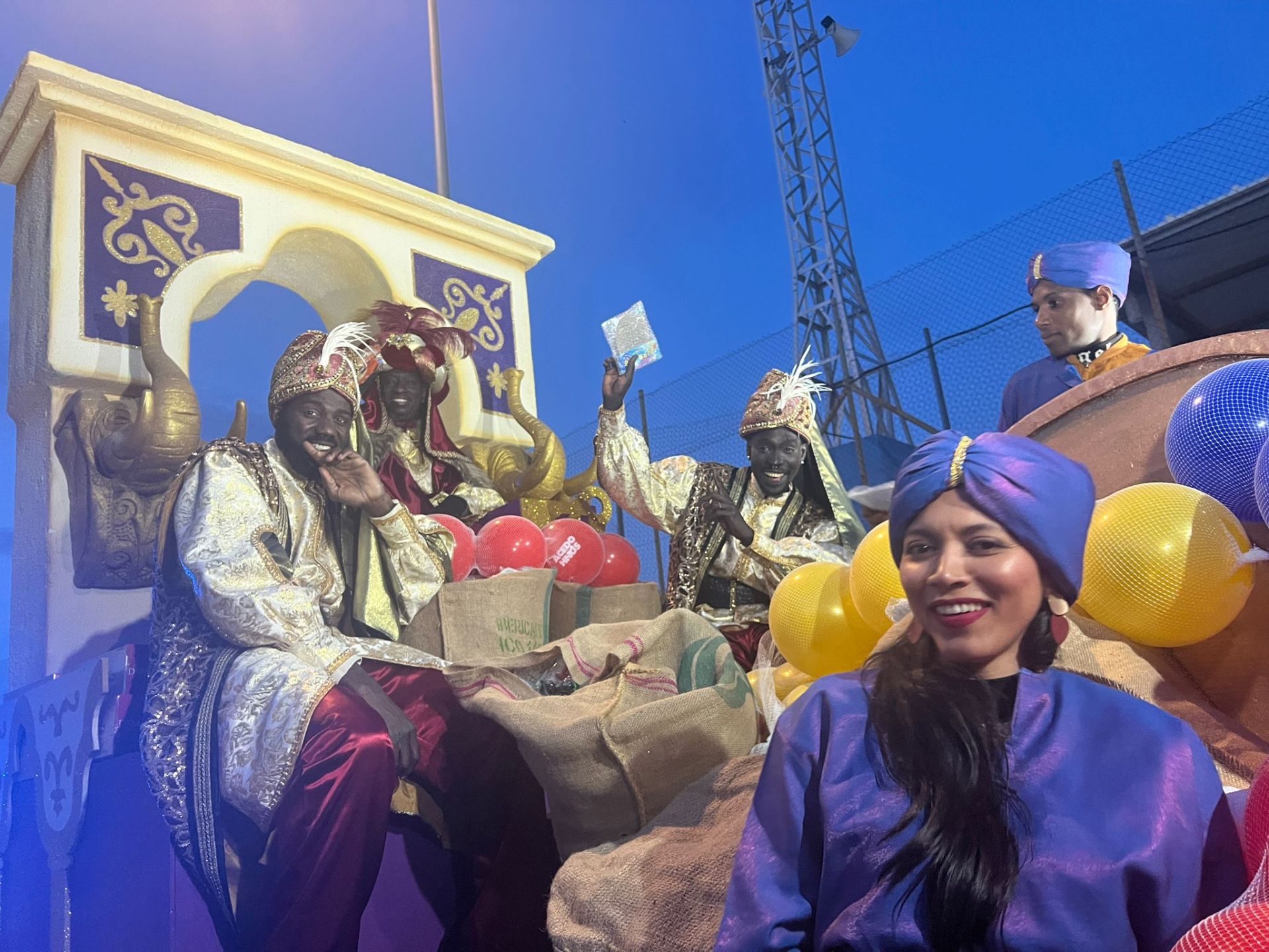 Cabalgata de Reyes en Antequera.