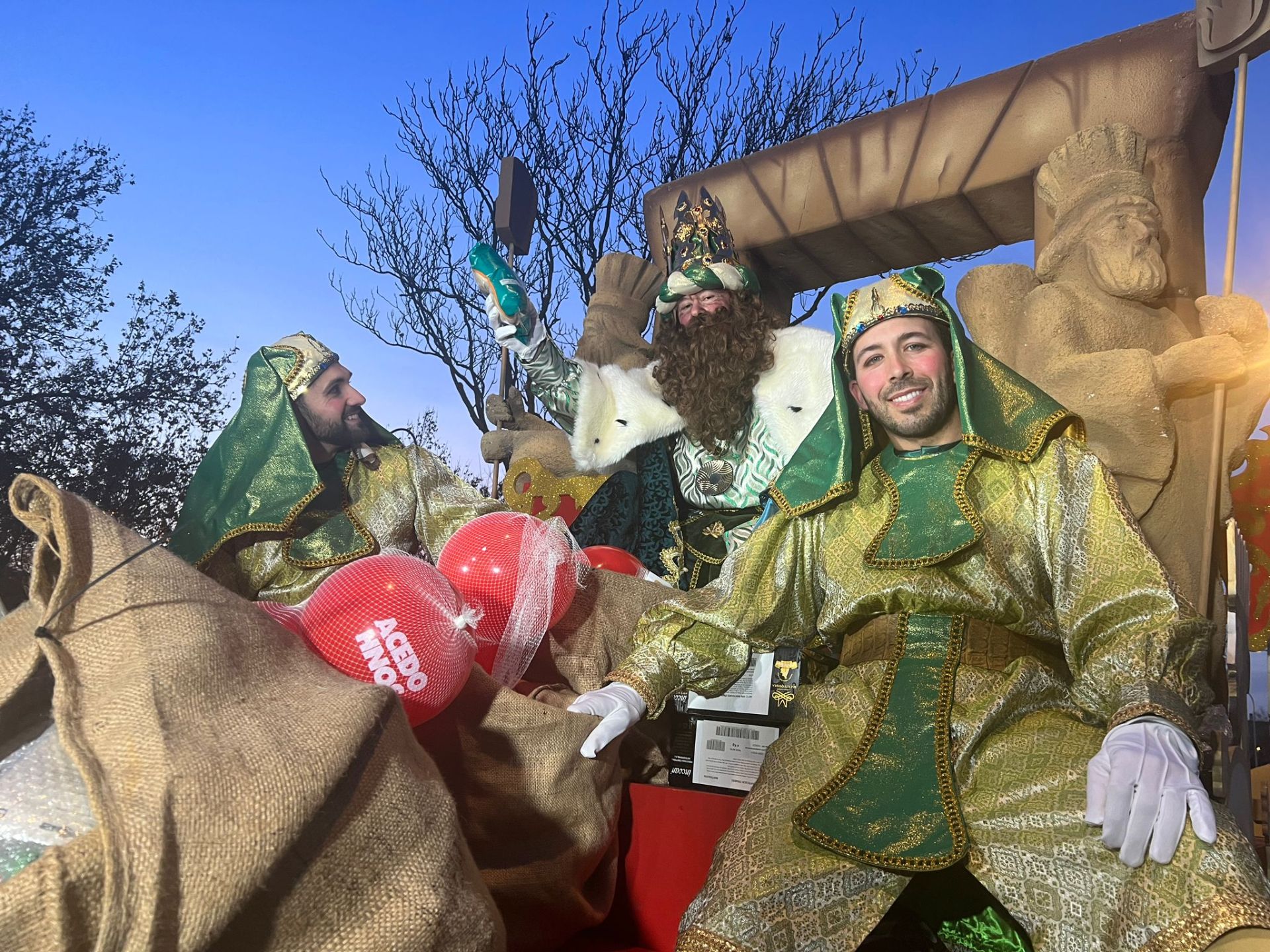 Cabalgata de Reyes en Antequera.