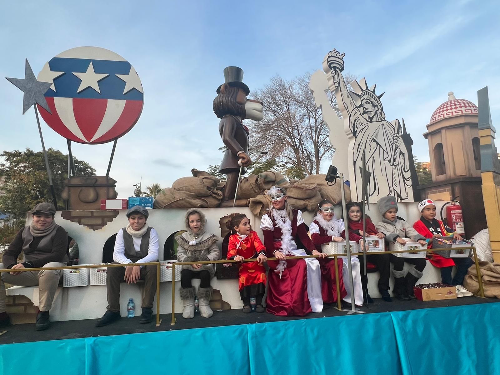 Cabalgata de Reyes en Antequera.