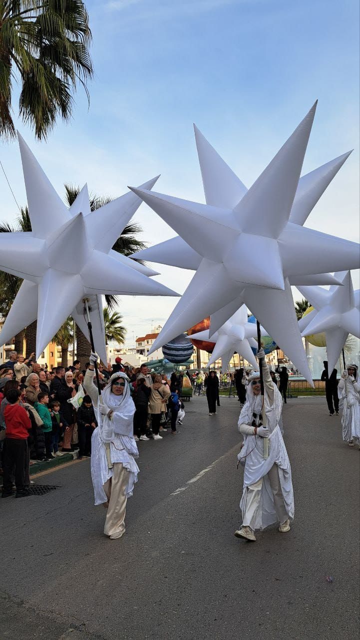 Cabalgata de Reyes en Estepona.