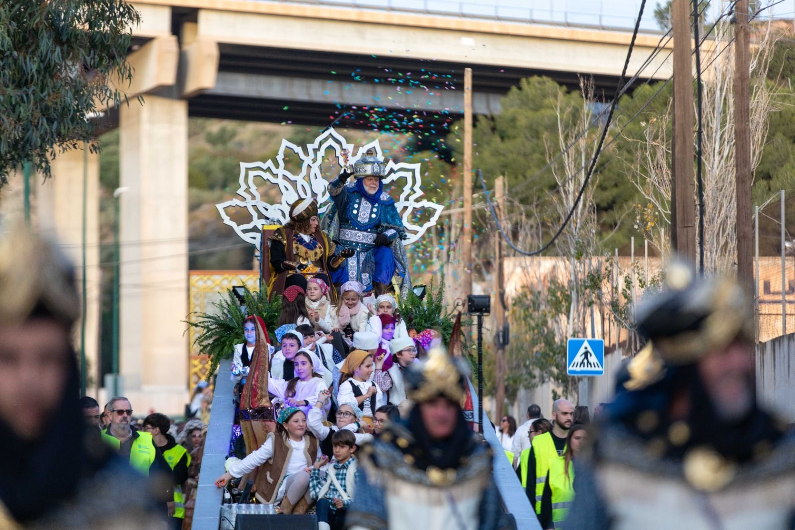 Cabalgata de Reyes en Málaga Este.