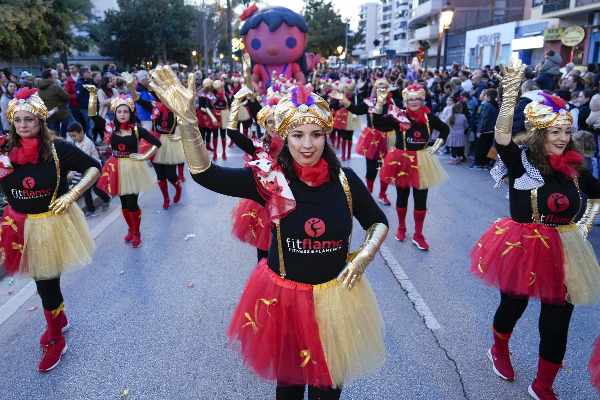 Cabalgata de Reyes en Marbella.