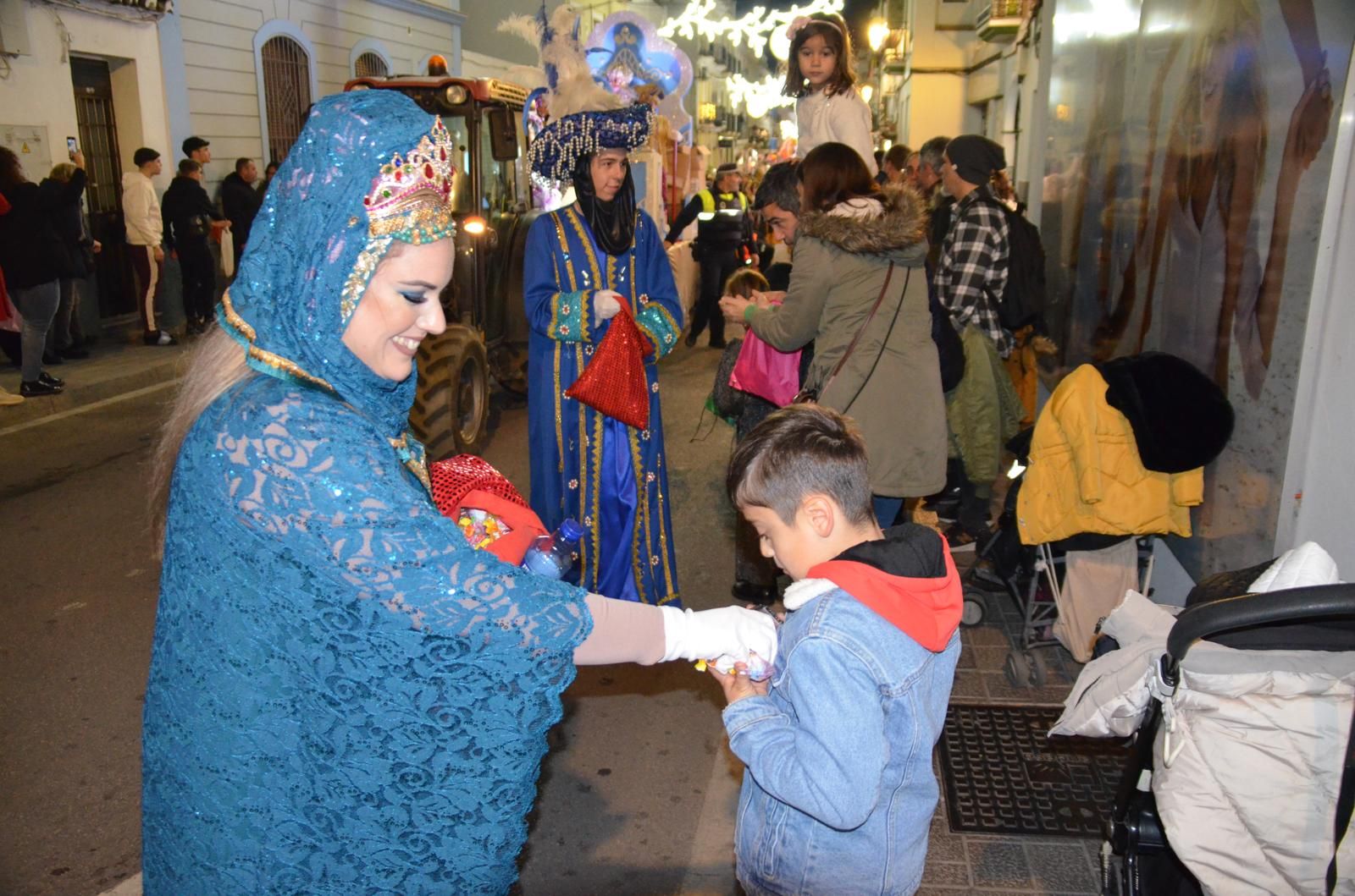 Cabalgata de Reyes en Nerja.