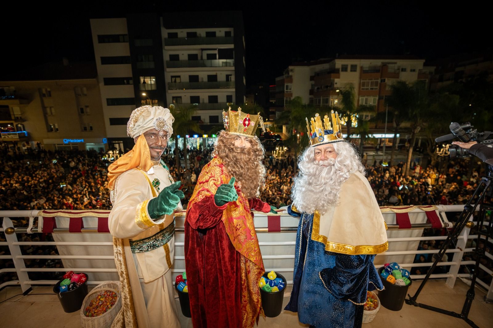 Cabalgata de Reyes en Torremolinos.