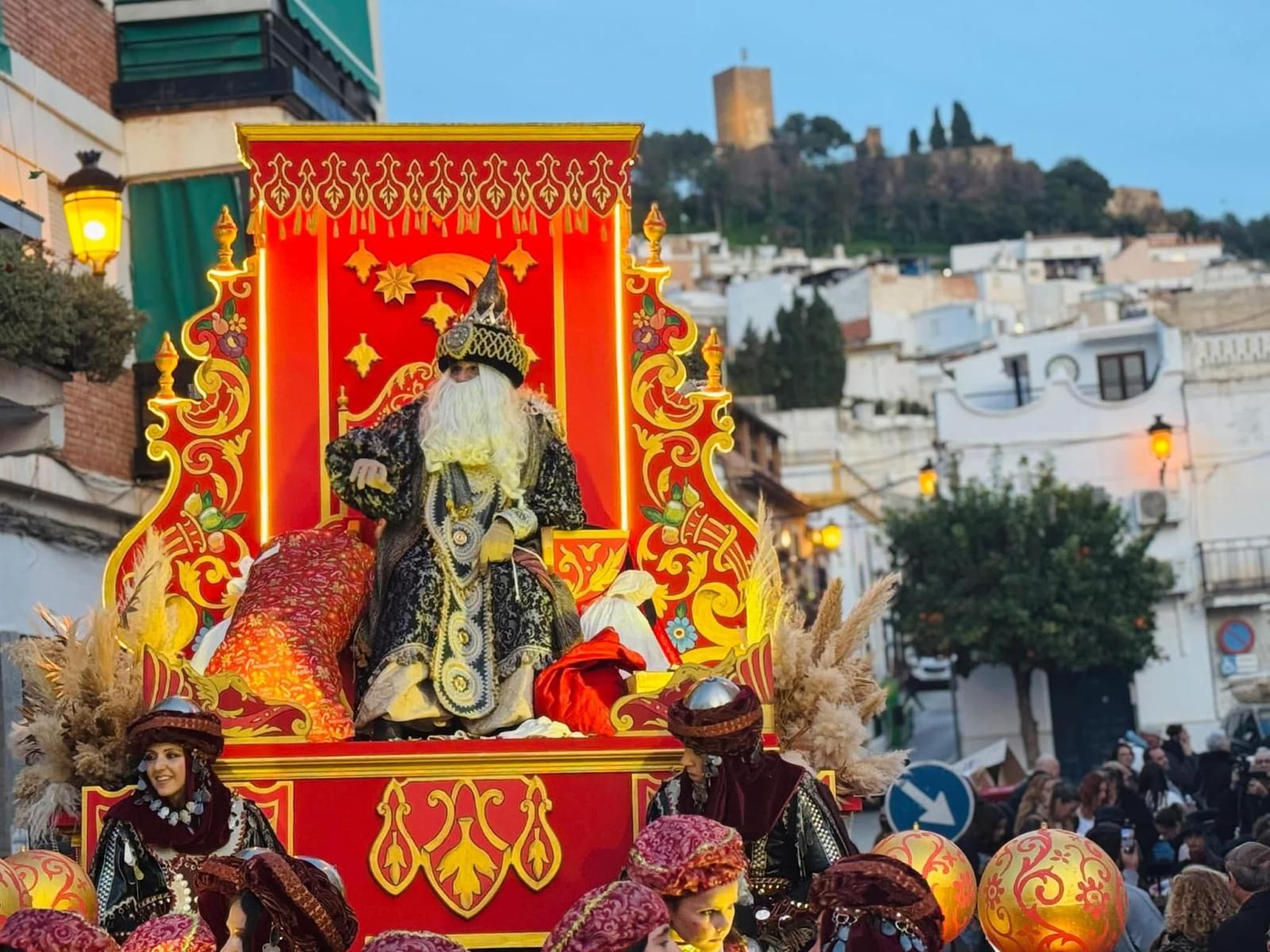 Cabalgata de Reyes en Vélez-Málaga.