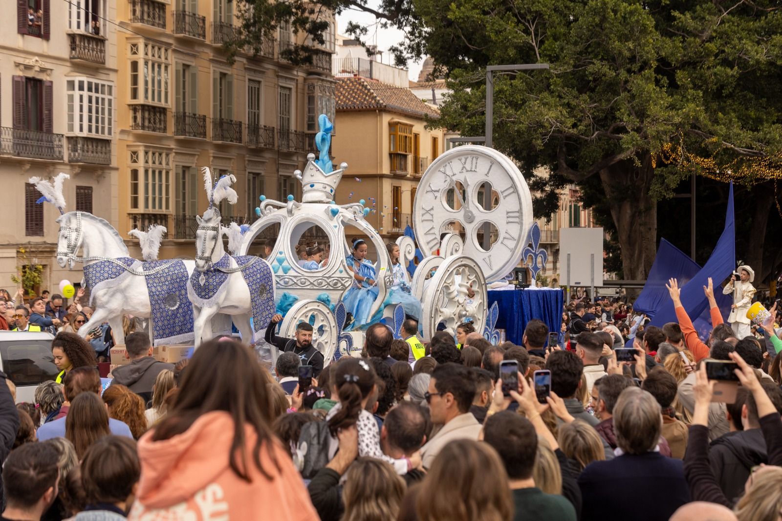 Malaga city's huge Three Kings cavalcade 2025, in pictures