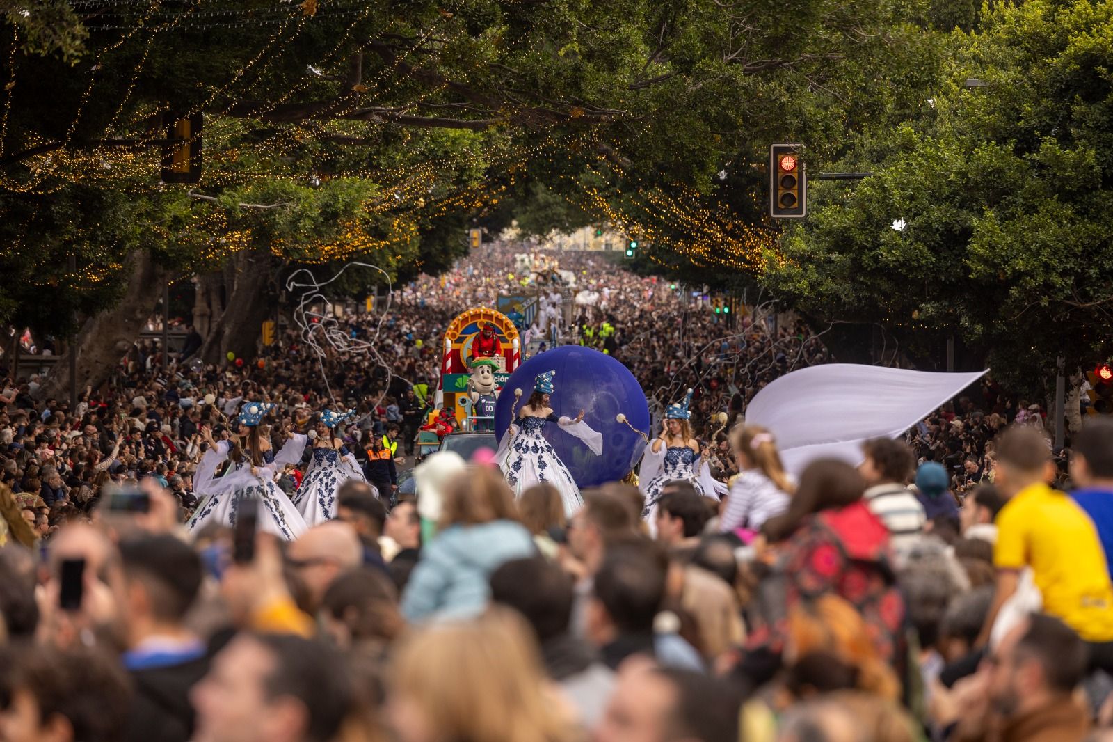 Malaga city's huge Three Kings cavalcade 2025, in pictures