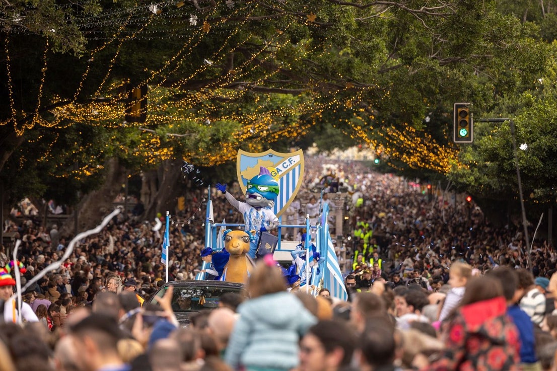 Malaga city's huge Three Kings cavalcade 2025, in pictures