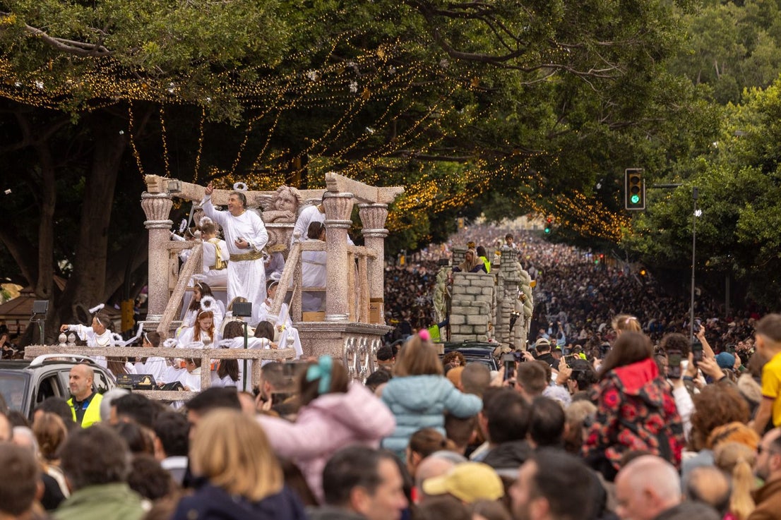 Malaga city's huge Three Kings cavalcade 2025, in pictures