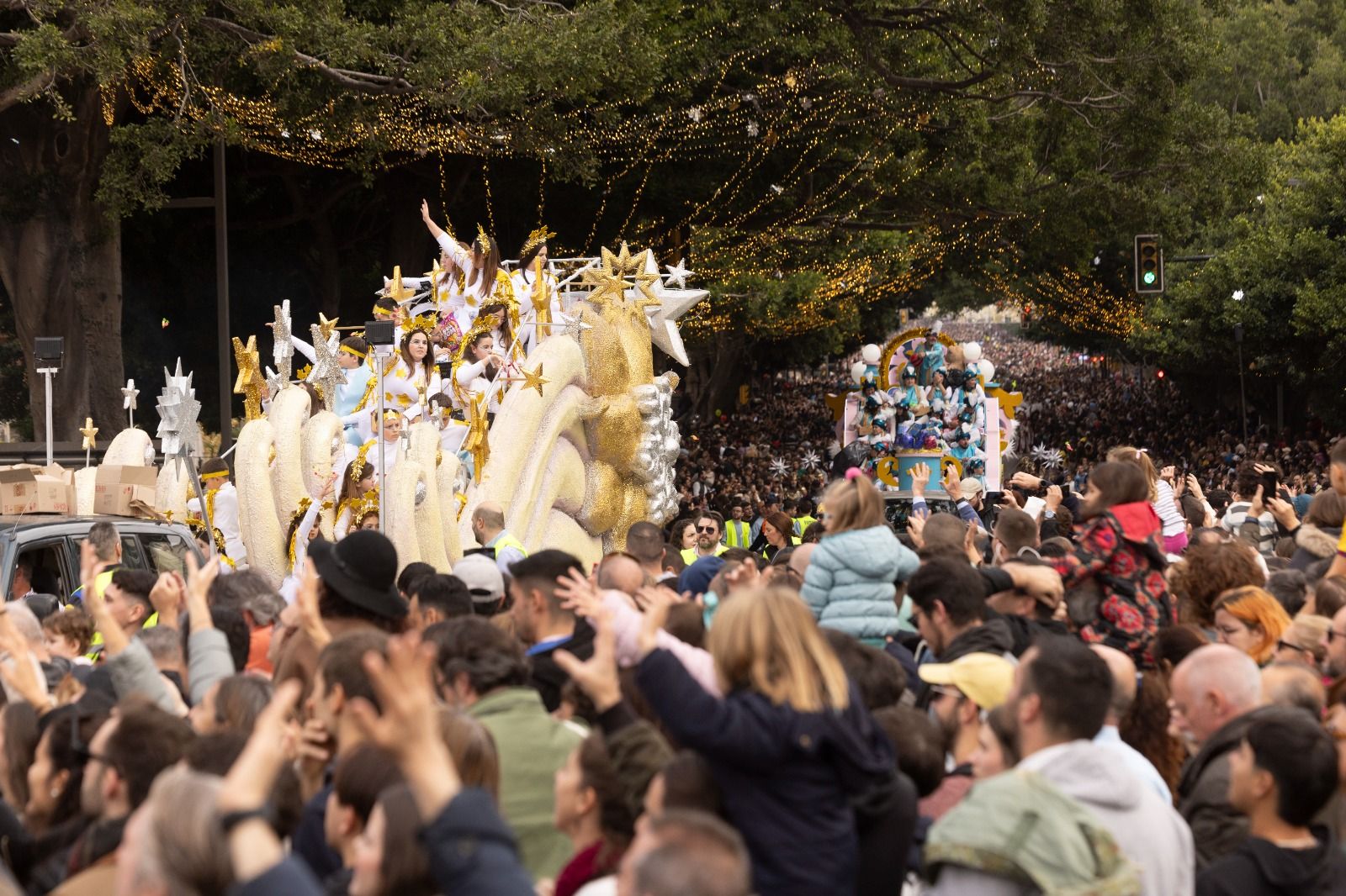 Malaga city&#039;s huge Three Kings cavalcade 2025, in pictures