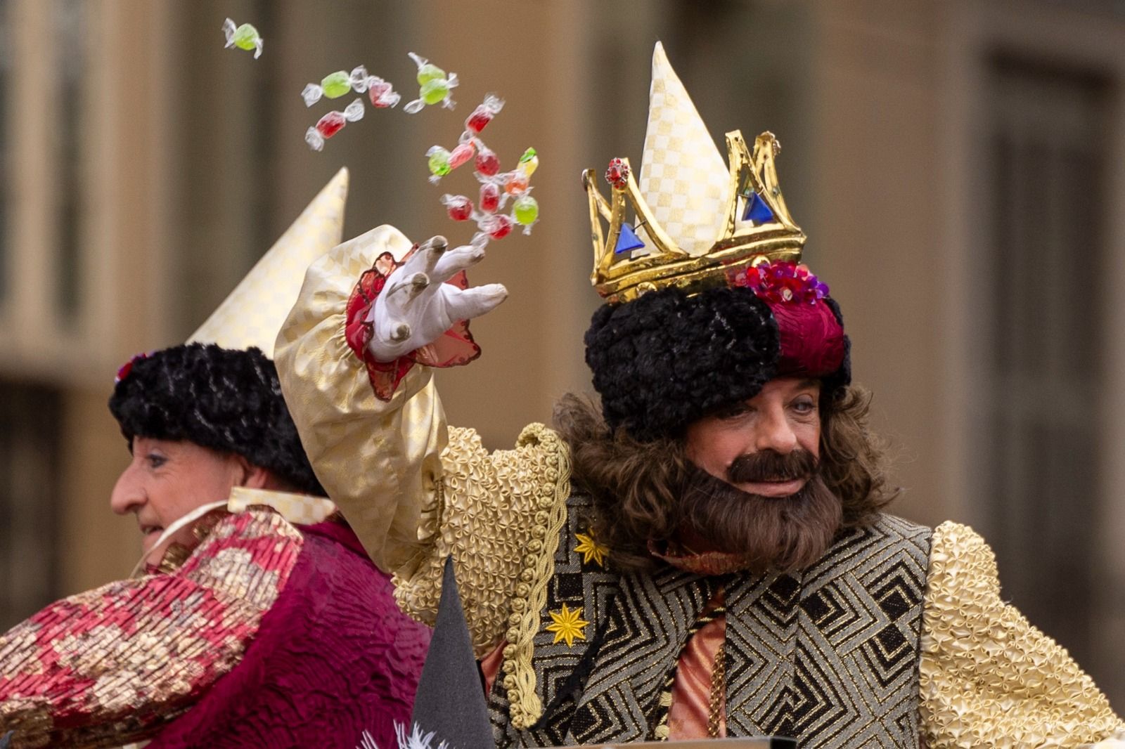 Malaga city's huge Three Kings cavalcade 2025, in pictures