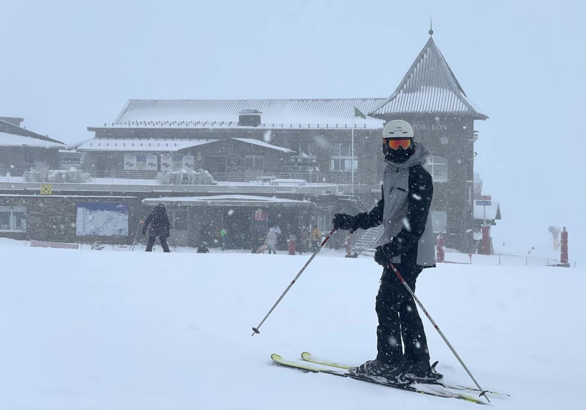 The Sierra Nevada ski resort on the morning of Epiphany.