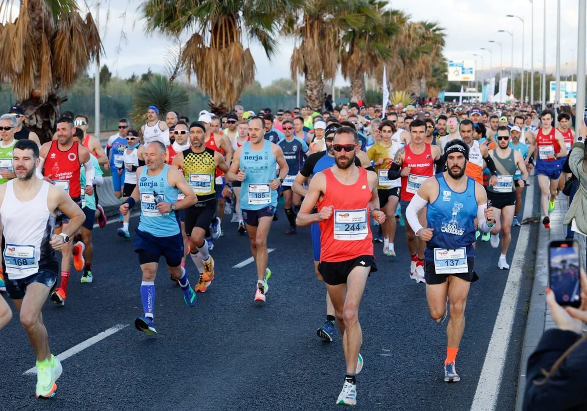 Runners taking part in last year's event.