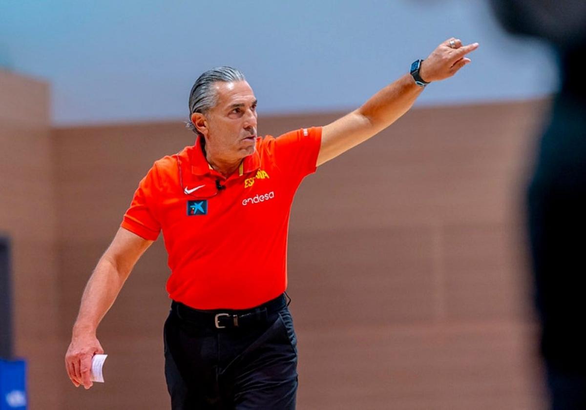 Sergio Scariolo as head coach of Spain’s national team.