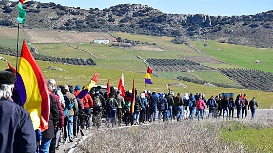 Marcha Las Huías: when Spain's Civil War is relived on foot from the villages to the north of Malaga