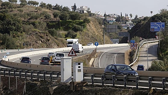 This is the speed camera on the A-7 in Malaga province that issues the second-highest number of fines in Spain
