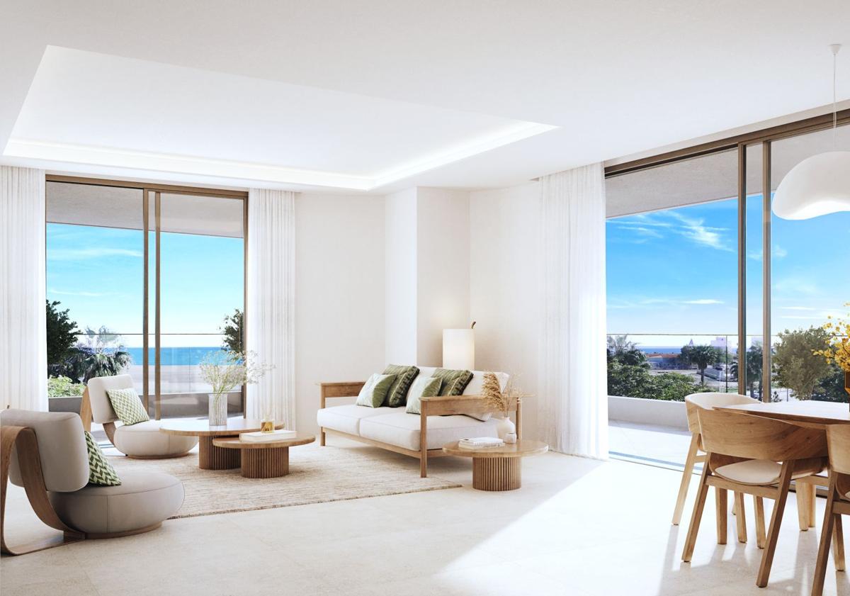 Imagen principal - The luxury residential project planned in La Termica, in images.