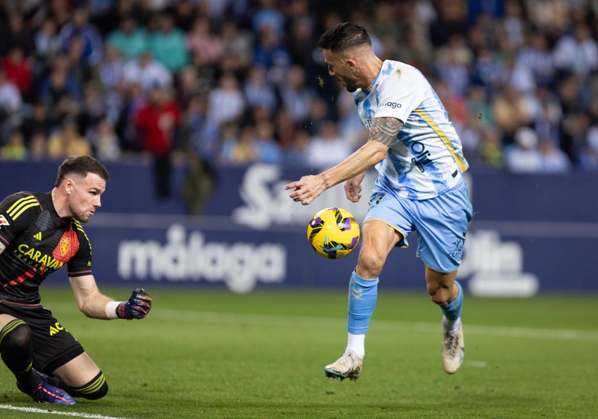 Imagen principal - Malaga CF lose back-to-back games after throwing away one-goal lead at home