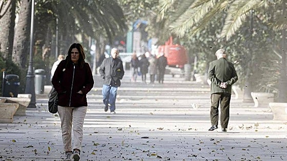 Storm Ivo takes over from Herminia: a cold front arrives but it will bring little rain to Malaga