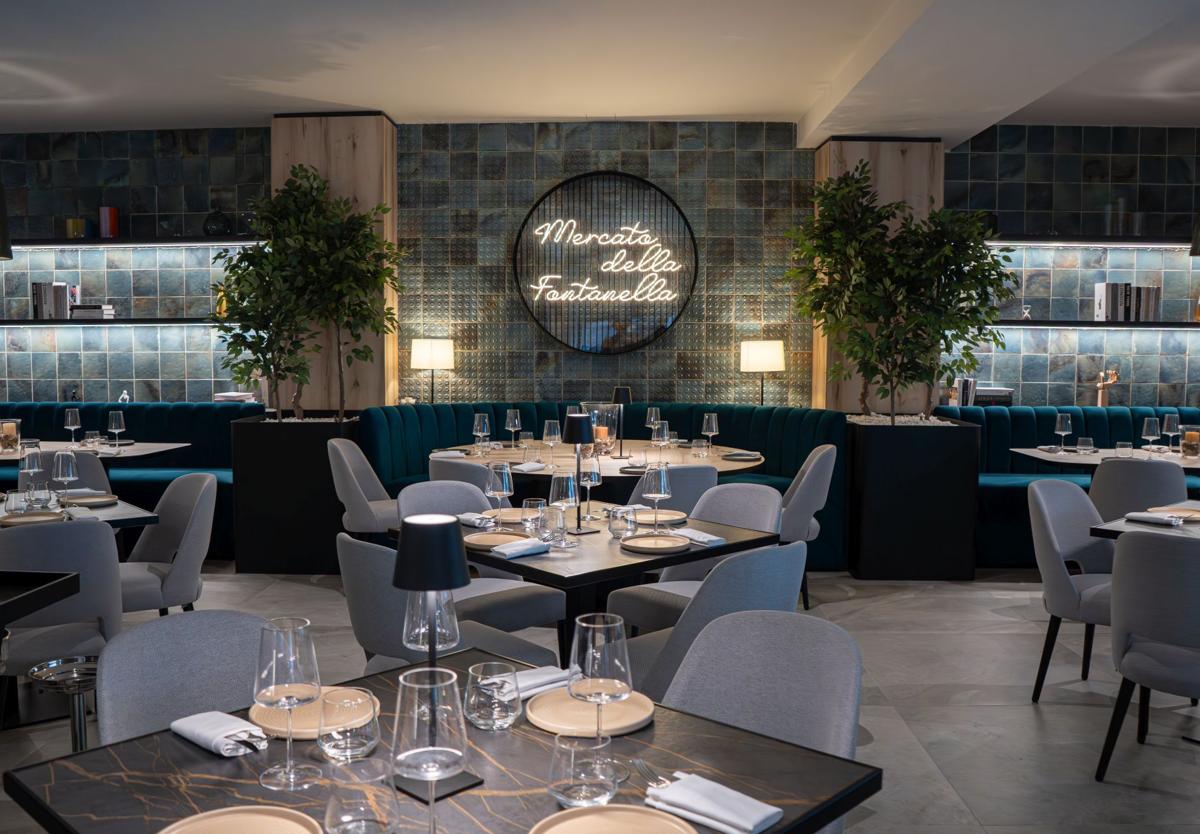 The restaurant provides the perfect setting to enjoy Valentine's Day—an elegant and intimate space.