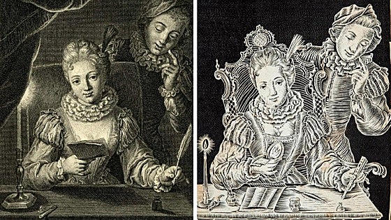 18th-century Malaga work purchased by Spain's ministry of culture was based on a British Museum print
