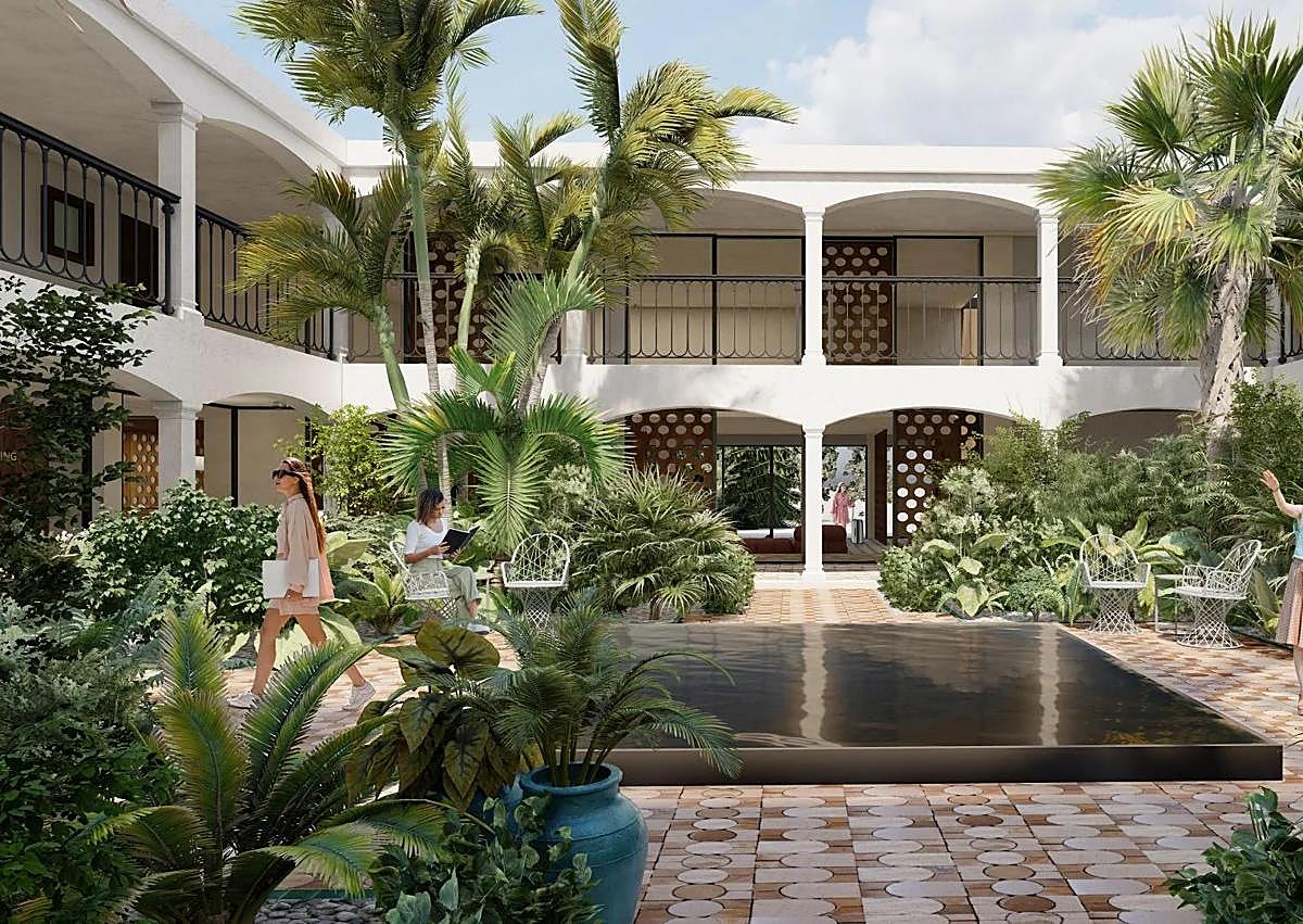 Imagen secundaria 1 - This is what the pioneering five-star Kimpton Los Monteros Marbella will look like and when it will open