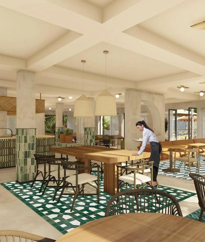 Imagen secundaria 2 - This is what the pioneering five-star Kimpton Los Monteros Marbella will look like and when it will open