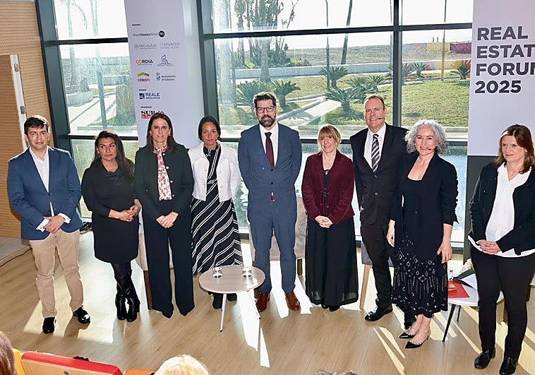 Participants in the SUR in English Real Estate Forum 2025 in Estepona this Monday morning.