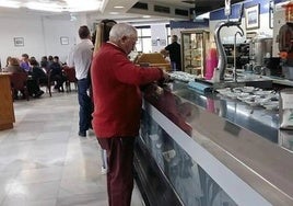 Archive image of the Parcemasa cafeteria.