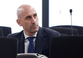 Rubiales earlier this month.