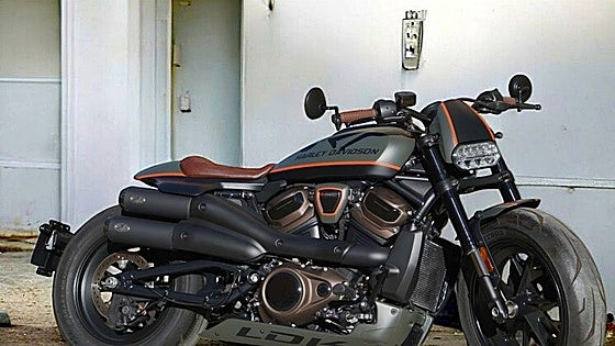 This is the Harley Davidson designed on the Costa del Sol for a Spanish celebrity