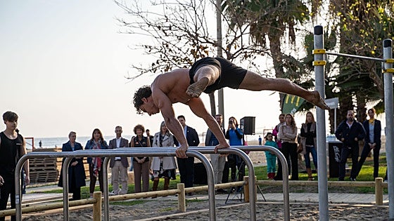 Benalmádena boosts its physical exercise programme with new callisthenics area