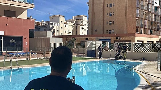 Two communities and a hotel donate the water from their pools for irrigation in Benalmádena
