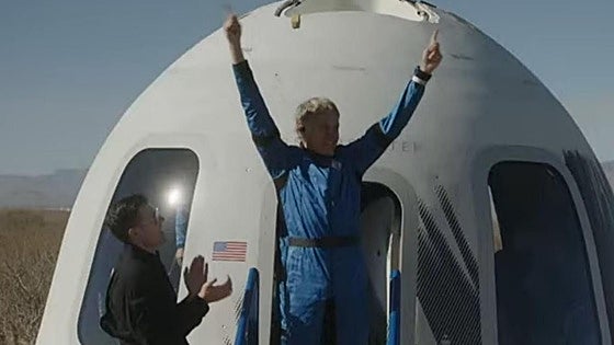 Spanish daredevil TV presenter upon returning from space: 'How lucky we are to have this planet'