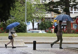 The rain forecast has increased in intensity in the last few hours.