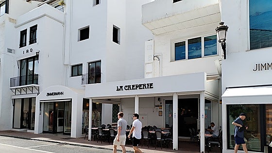 Glamour-flavoured pancakes in Puerto Banús