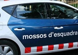 Mossos d'Esquadra police car.